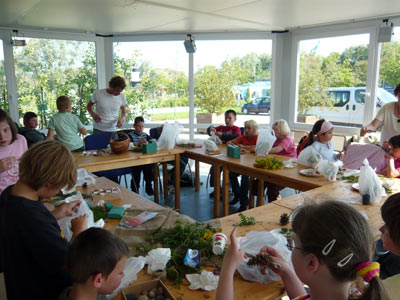 gr&uuml;nes Klassenzimmer